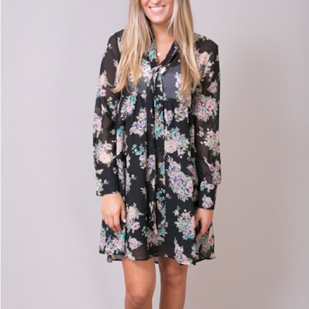 Floral Baby Doll Dress